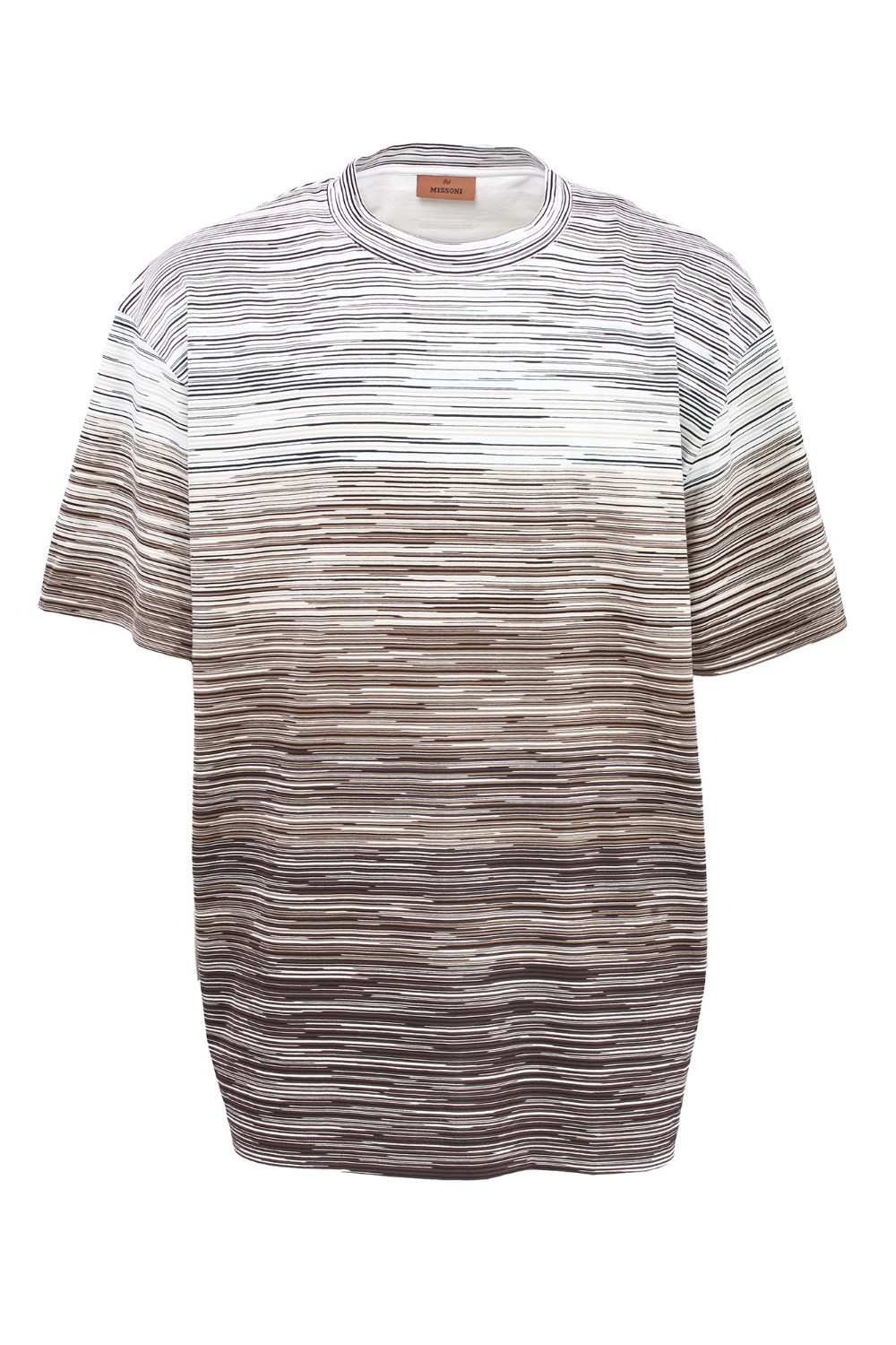 shop MISSONI Sales T-shirt: Missoni t-shirt girocollo.
Jersey di cotone fiammato.
Maniche corte.
Vestibilità regular.
Composizione: 100% Cotone.
Fabbricato in Italia.. US24SL0J BJ00E5-SM9A4BIANCO/MORO number 8986531